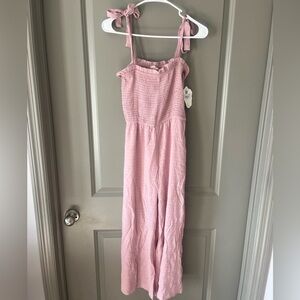 Altar'd State Mauve Tank Top Jumpsuit